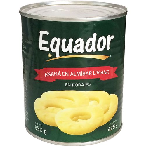 Ananá en almíbar EQUADOR 820 g