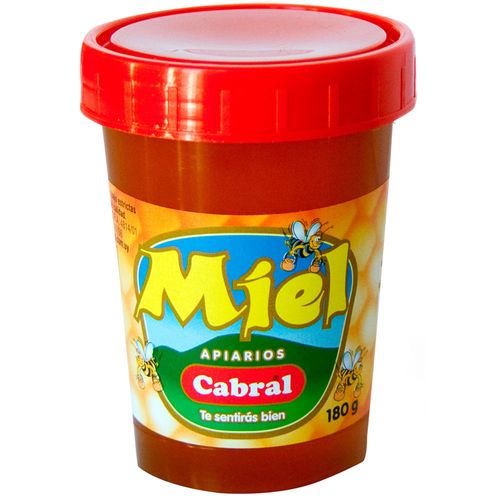 Miel pura de abeja CABRAL 180 g