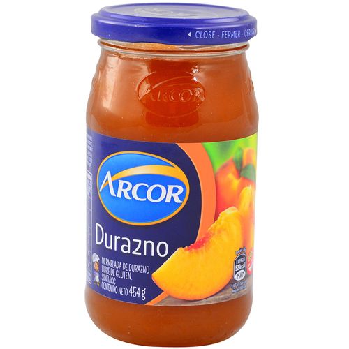 Mermelada durazno ARCOR 454 g