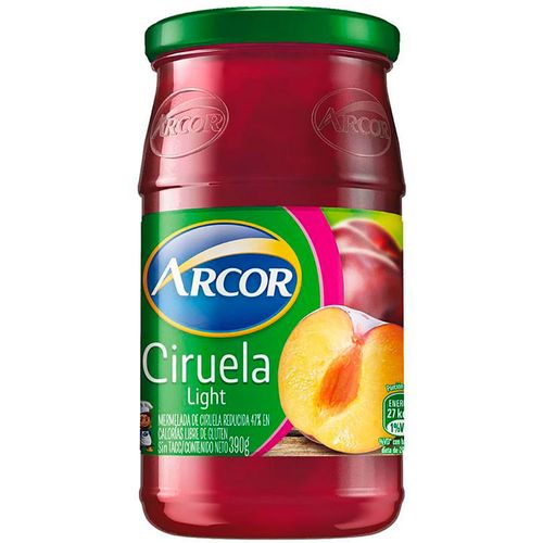 Mermelada ciruela light ARCOR 390 g