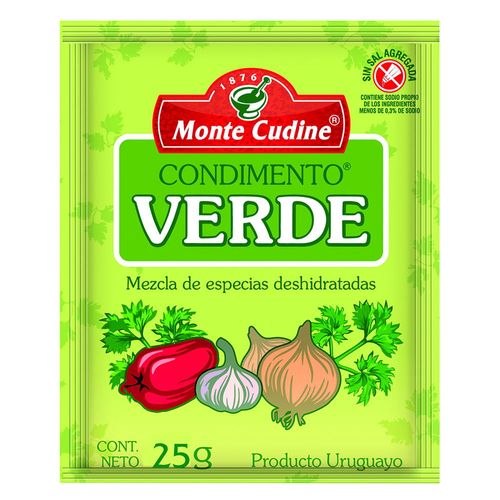 Condimento verde MONTE CUDINE 25 g