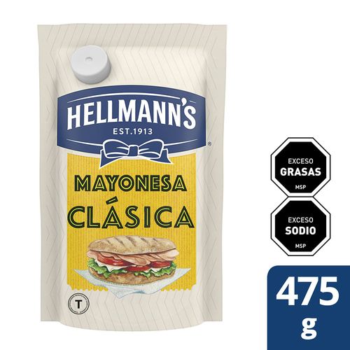 Mayonesa HELLMANN'S doy pack 500 g