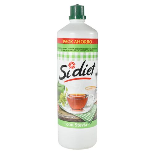 Edulcorante Líquido SI DIET Stevia 600 ml