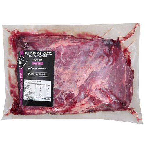 Pulpon de vacío en mitades Feedlot al vacío x 1,2 kg