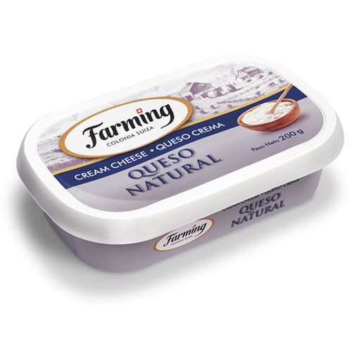 Queso crema FARMING natural 200 ml