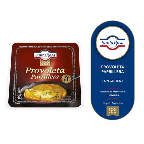 Queso provoleta parrillero SANTA ROSA x 290g aprox.