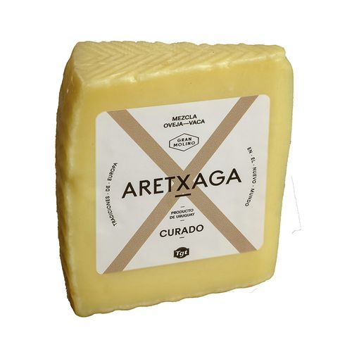 Queso mezcla curado cuña ARETXAGA x 100g