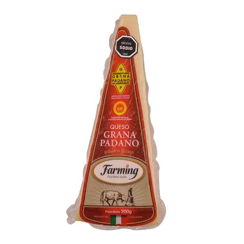 Queso grana padano FARMING 200 g