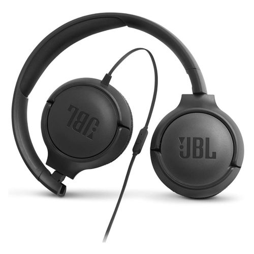 Auricular JBL T500 Vincha con Cable Color Negro