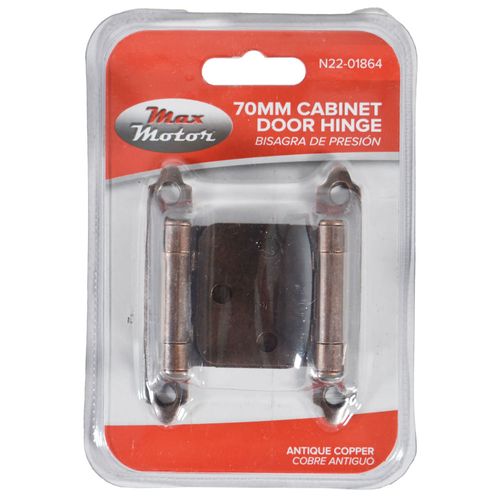 Bisagra para Puerta de Gabinete MAX MOTOR 70 mm