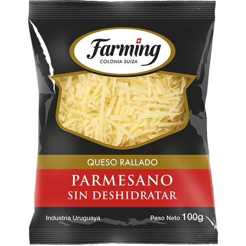 Queso parmesano FARMING rallado 100 g