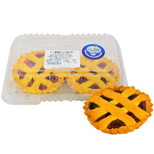 Pasta frola sin azúcar membrillo en bandeja x 200 g