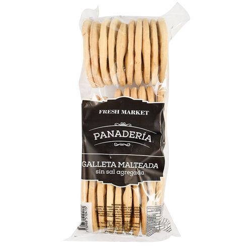 Galletas malteada sin sal 200 g un.