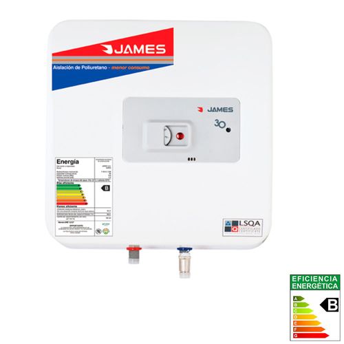 Termotanque acero JAMES 30 L Prisma
