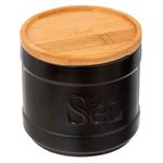 Salero-Ceramica-Negro-con-tapa-Bambu-10x11-cm-0