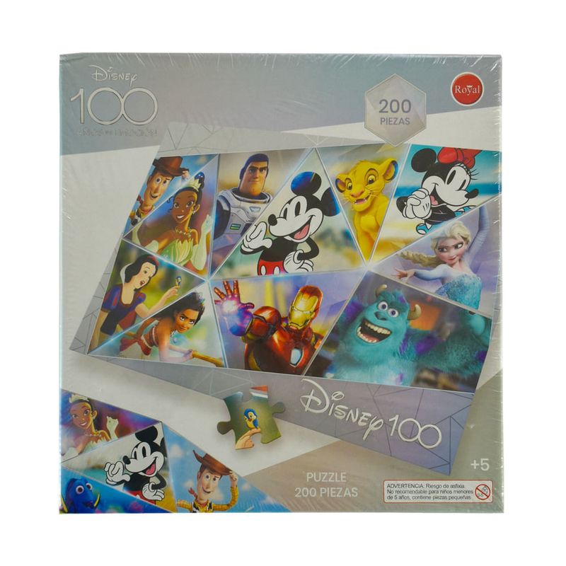 Puzzle-200-piezas-DISNEY-100-años-0