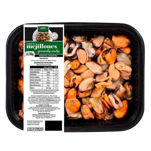 Pulpa de Mejillón 750 g un.