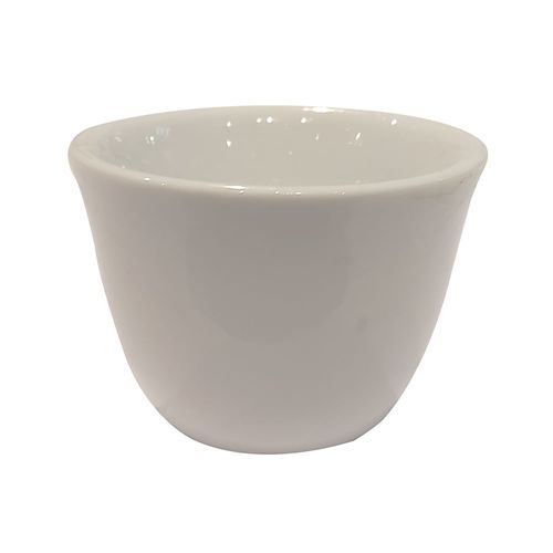 Ramequín redondo 5,5x4 cm porcelana blanco