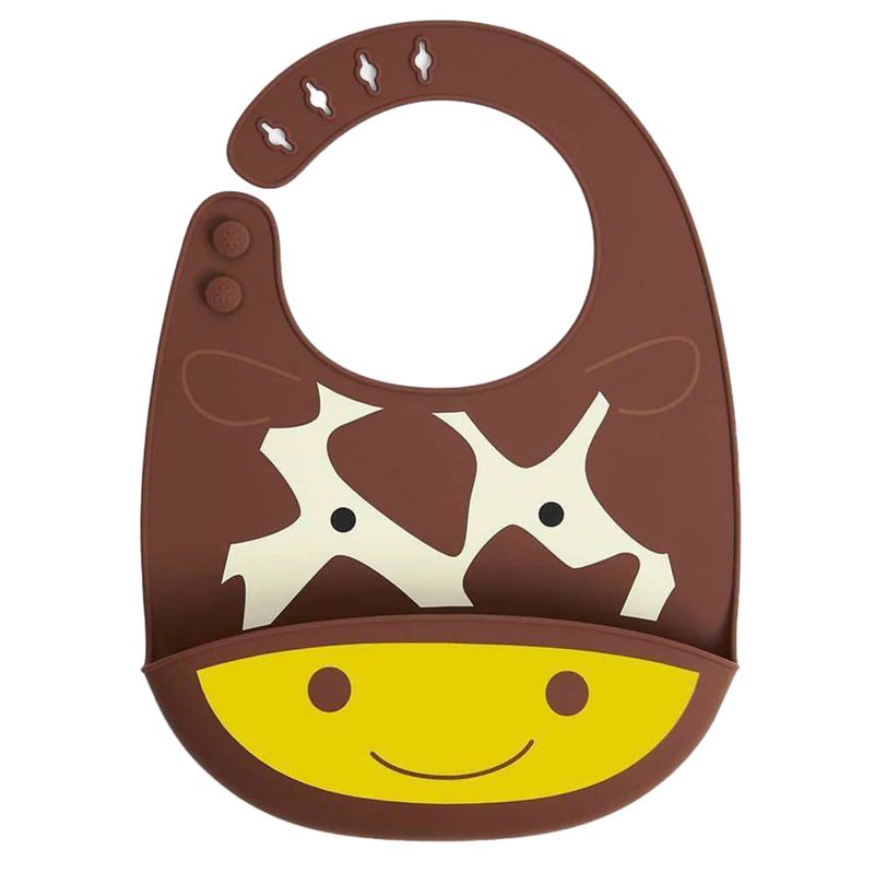 Babero-SKIP-HOP-silicona-para-bebe-jirafa-0