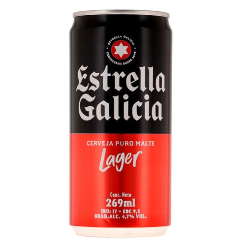 Cerveza ESTRELLA GALICIA 269 ml