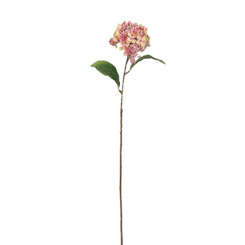Flor artificial hortensia lila
