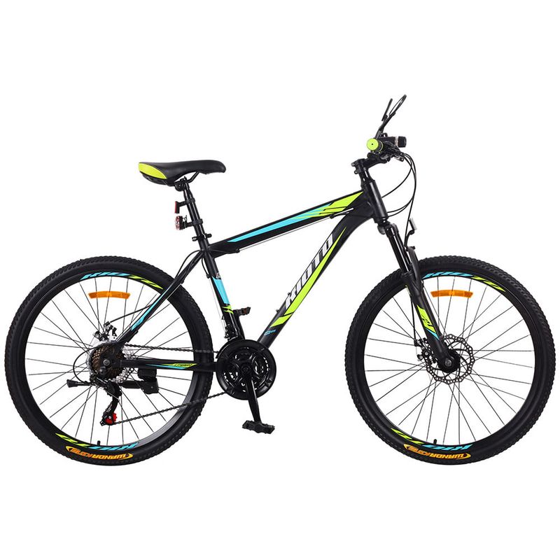 Bicicleta-hombre-KIOTO-negra-azul-Rod-26-21-velocidades-0