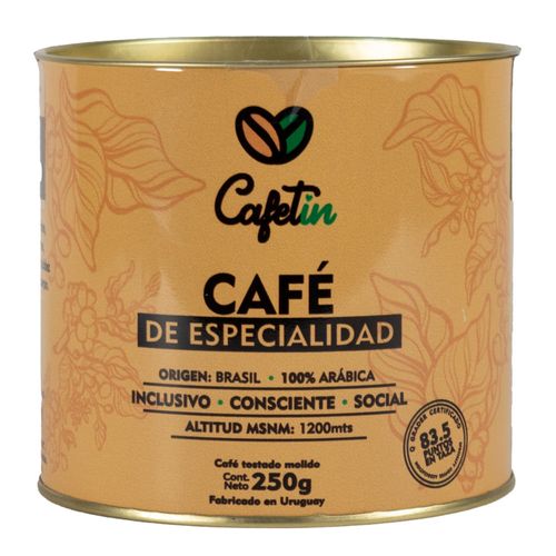 Café molido orgánico CAFETIN 250 g