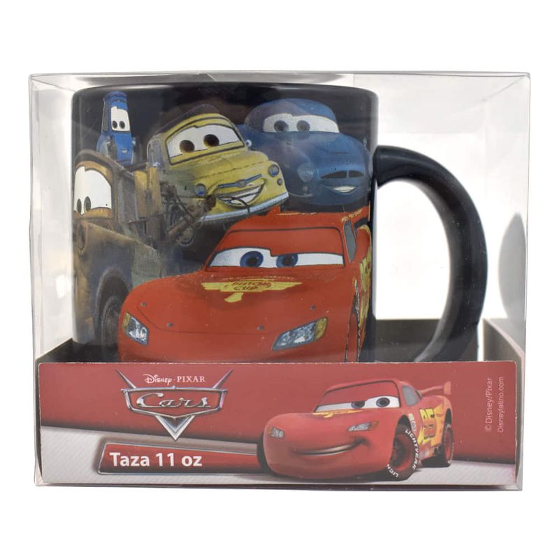 Taza-ceramica-325-ml-con-caja-pvc-Cars-azul-0