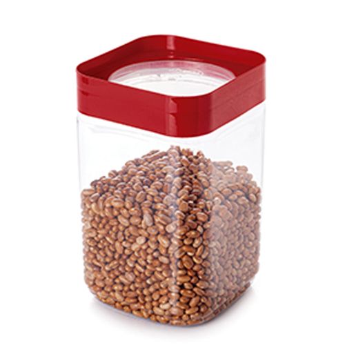 Plug recipiente cuadrado 2 L rojo