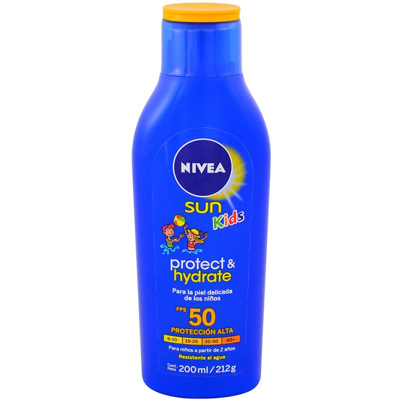 Locion-hidratante-NIVEA-niños-FPS-50-200-ml-0