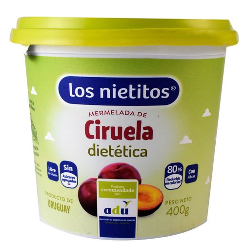 Mermelada ciruela 0% LOS NIETITOS 400 g