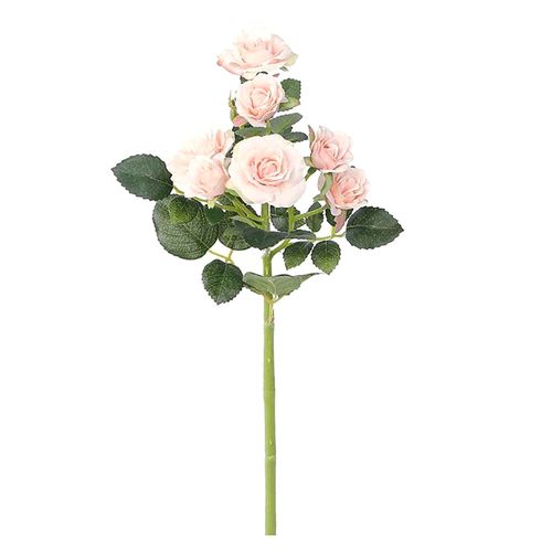 Ramo artificial de mini rosas color rosa