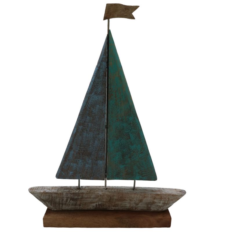 Barco-decorativo-en-madera-36x7x50cm-azul-gris-0