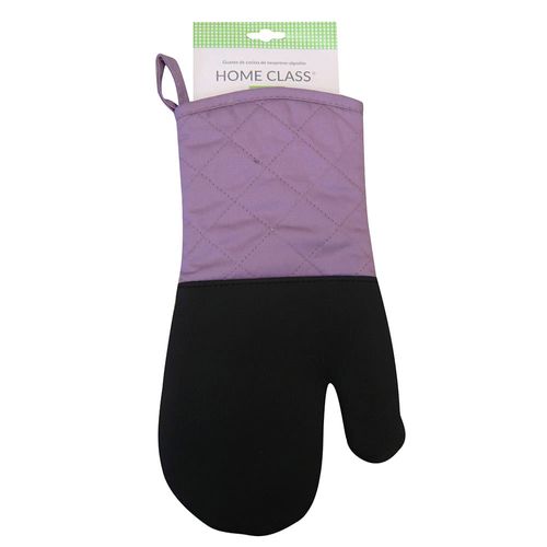 Manopla H&K en neopreno y algodón negro/lila