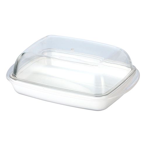 Mantequera en acrílico transparente