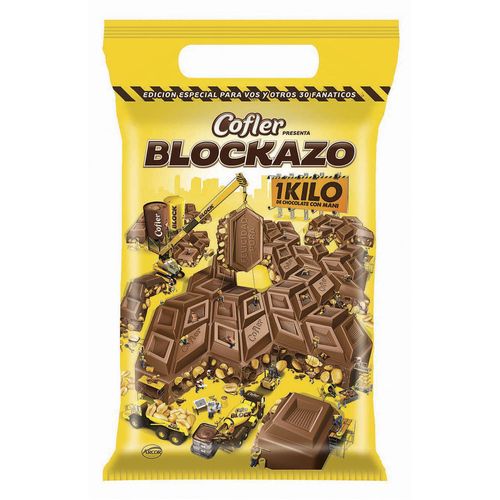 Chocolate Cofler blockazo 1 kg