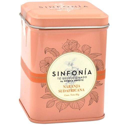 Té SINFONÍA Naranja Sudafricana lata 80 g