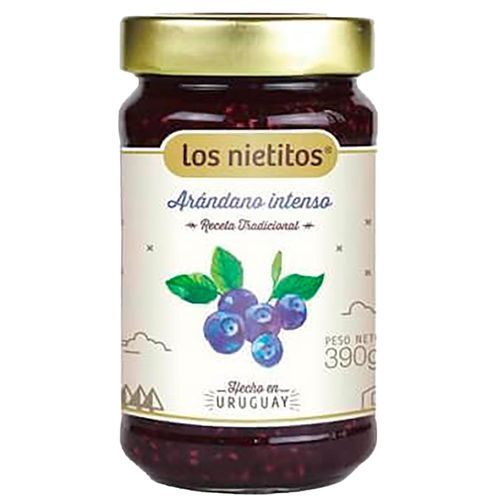 Mermelada LOS NIETITOS arándanos intensa 390 g