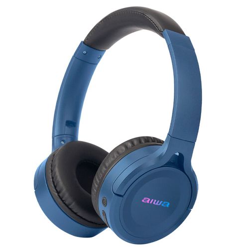 Auricular Vincha Bluetooth AIWA AWK17 B Mic Plegable Azul