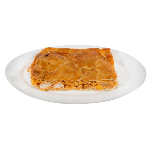 Torta de pollo y manzana por porción x 300 g