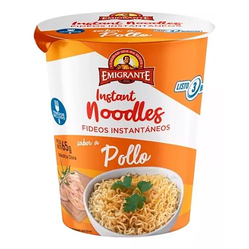 Sopa Instantánea Vaso EL EMIGRANTE Pollo 65 g