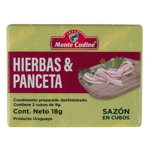 Sazón hierbas y panceta MONTE CUDINE 18 g