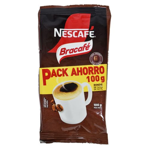 Café BRACAFÉ pack ahorro 100 g