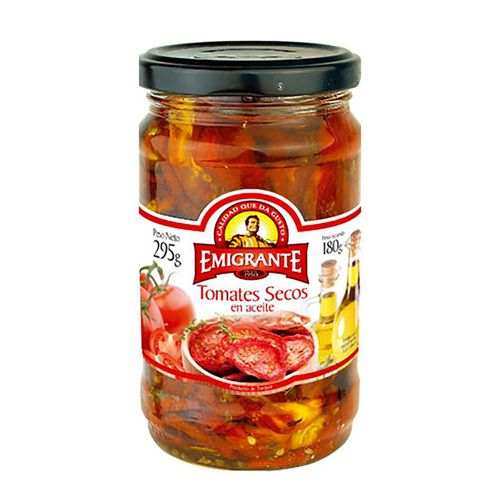 Tomates secos en aceite EMIGRANTE 295 g