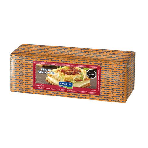 Queso muzzarella CONAPROLE 50 g