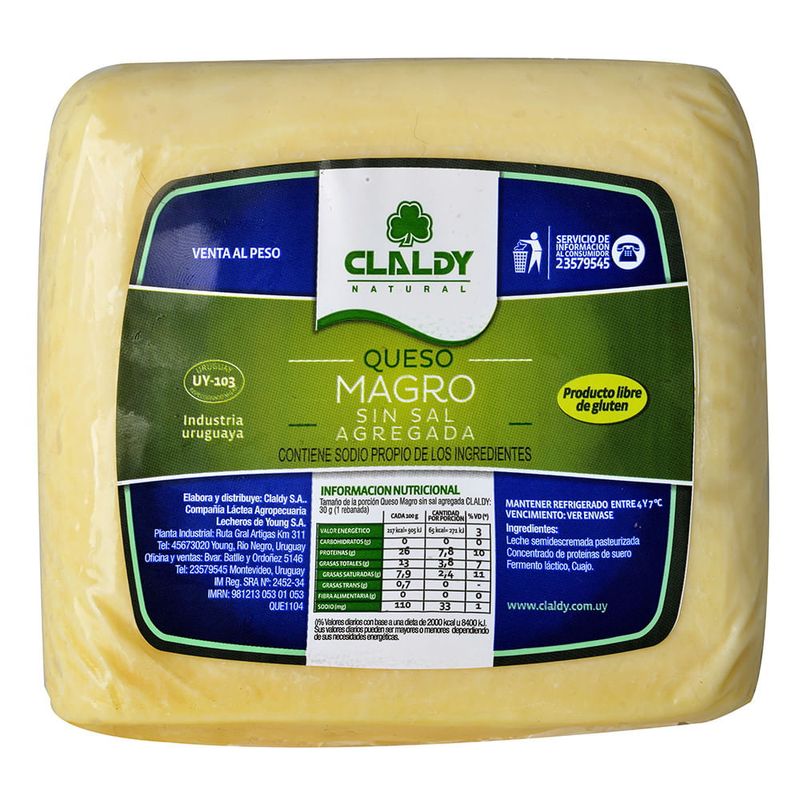 Queso-magro-CLALDY-chico-sin-sal-12-kg-0