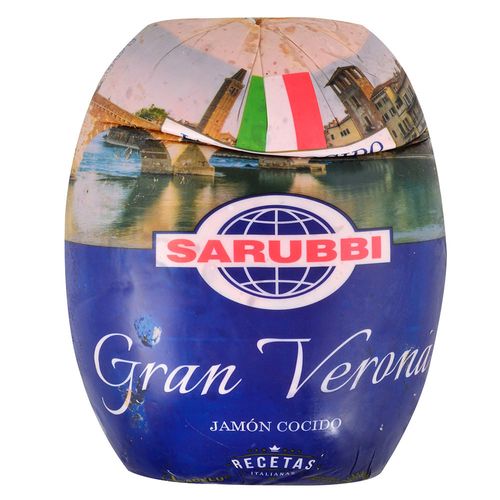 Jamón cocido gran Verona SARUBBI x 50 g
