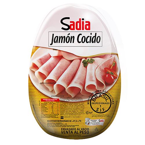 Jamón Cocido Sadia x 50 g