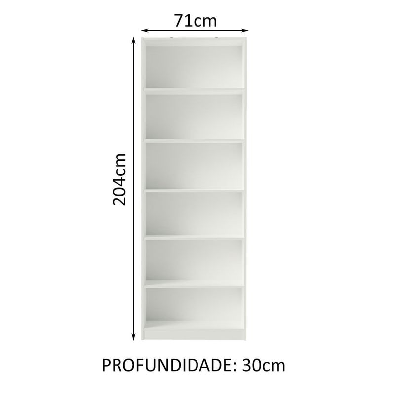 Biblioteca-Blanca-con-6-estantes-71x204x30-cm-3