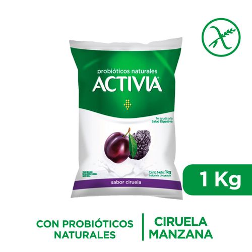 Yogur ACTIVIA ciruela 1 kg